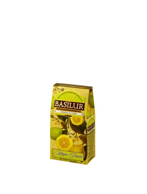 Chá Basilur Preto Lemon & Lime 50g 70180
