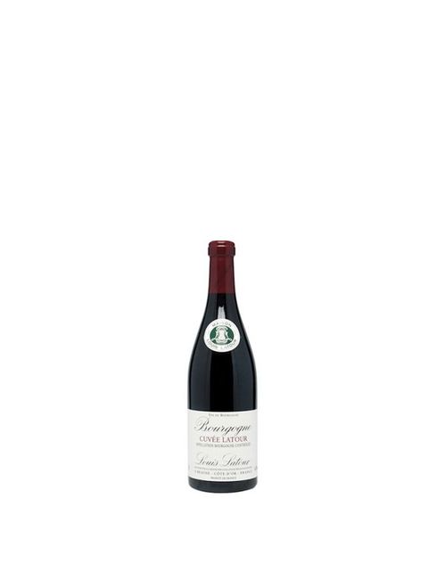 Vinho Bourgogne Louis Latour Pinot Noir 2018 Tinto França 375Ml
