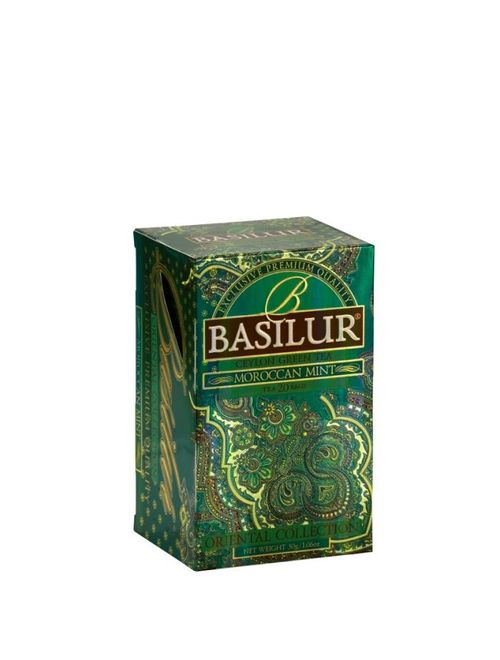 Chá Basilur Moroccan Mint Caixa 37g 70419