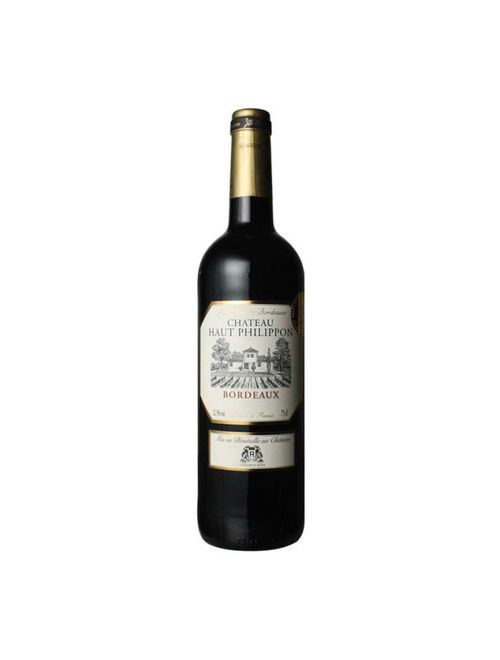 Vinho Chateau Haut Philippon Bordeaux 2019 Tinto França 750ml