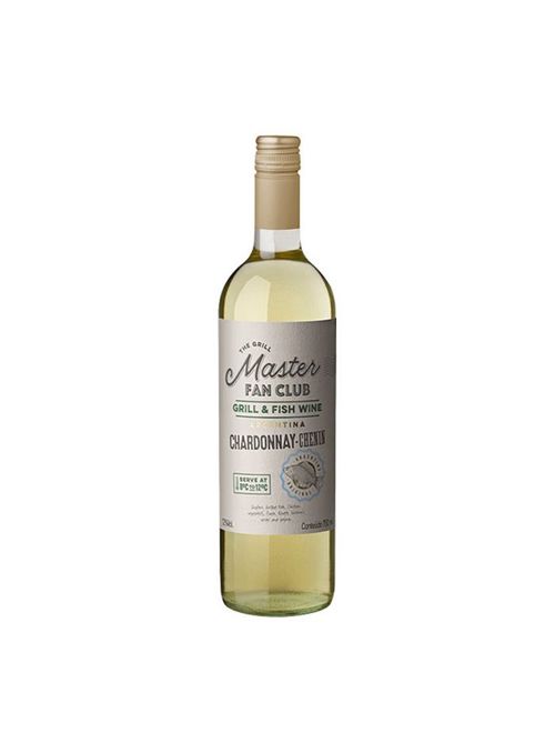 Vinho The Grill Master Fan Club Chardonnay Chenin 2022 Branco Argentina 750ml