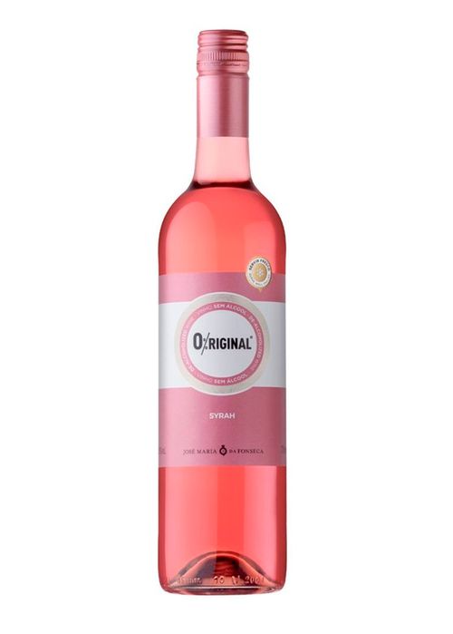 Vinho José Maria da Fonseca Syrah Sem Álcool 2018 Rosé Portugal 750ml