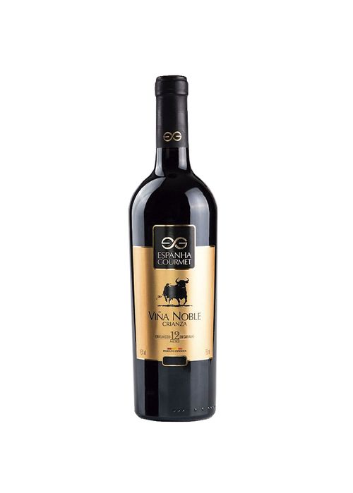 Vinho Viña Noble Crianza Espanha Gourmet 2018 Tinto Espanha 750ml