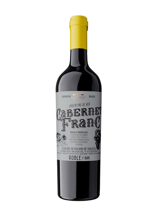 Vinho de Acá Cabernet Franc Tinto Argentina 750ml