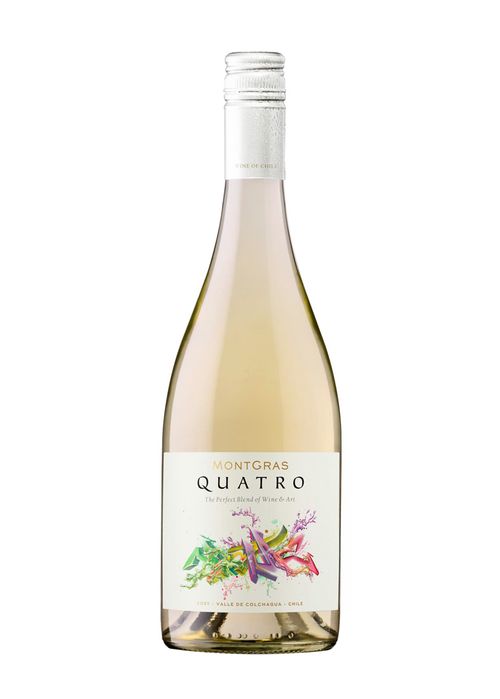 Vinho Montgras Quatro 2023 Branco Chile 750ml
