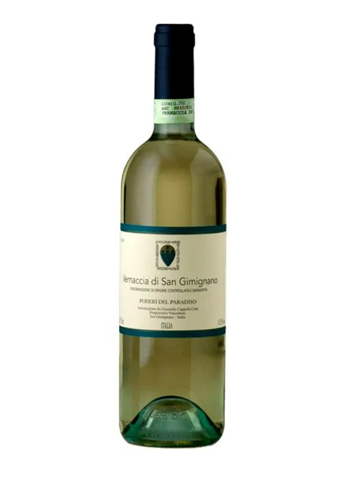 Vinho Vernaccia di San Gimignano DOCG Poderi Del Paradiso 2020 Branco Itália 750ml