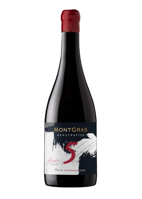 Vinho Montgras Handcrafted 5 Rare Carignan 2020 Tinto Chile 750ml