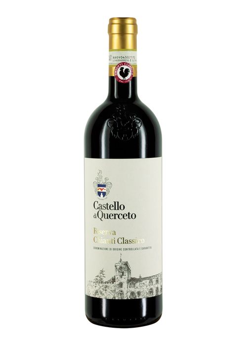 Vinho Chianti Classico Castello di Querceto Reserva DOCG Galo Nero 2018 Tinto Itália 750ml
