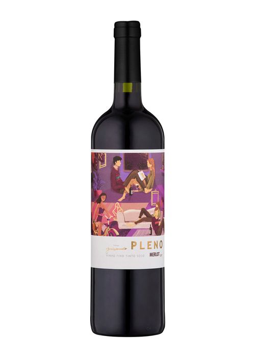 Vinho Marzarotto Pleno Merlot 2022 Tinto Brasil 750ml