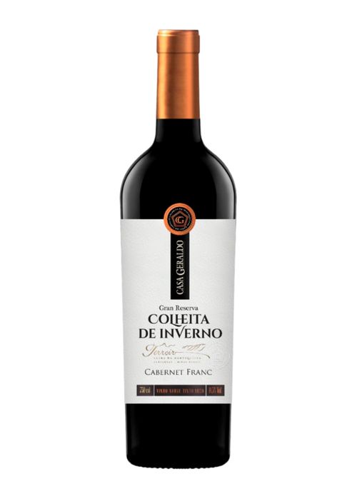Vinho Casa Geraldo Gran Reserva Cabernet Franc Colheita de Inverno 2020 Tinto Brasil 750ml
