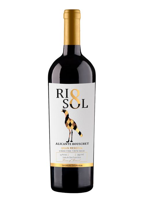 Vinho Rio Sol Gran Reserva Alicante Bouschet 2020 Tinto Brasil 750ml