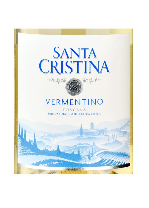 Vinho Santa Cristina Vermentino ITG 2021 Branco Itália 750ml