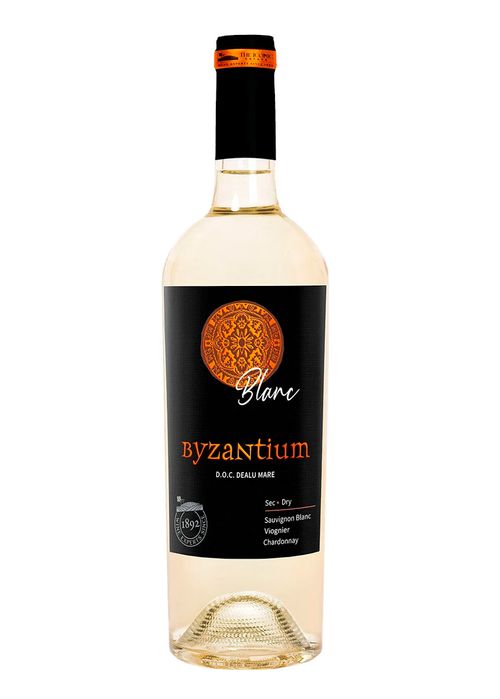 Vinho Byzantium Blanc Doc 2020 Branco Romênia 750ml
