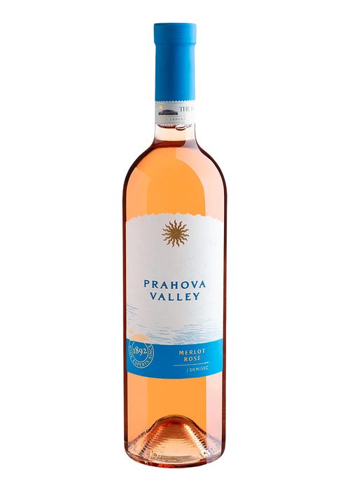 Vinho Prahova Merlot 2021 Rosé Romênia 750ml