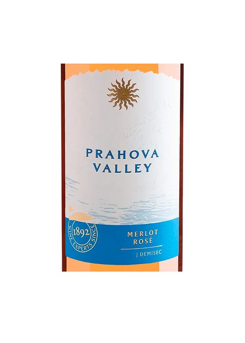 Vinho Prahova Merlot 2021 Rosé Romênia 750ml