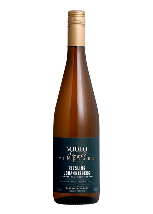 Vinho Miolo Single Vineyard Riesling Johannisberg 2021 Branco Brasil 750ml