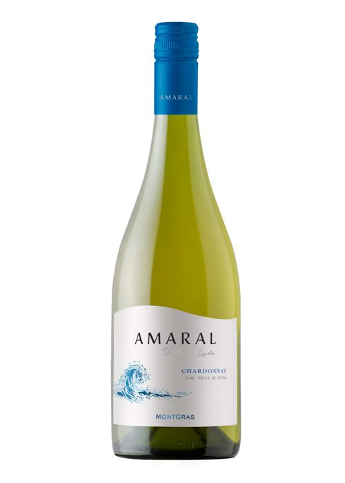 Vinho Montgras Amaral Chardonnay 2023 Branco Chile 750ml