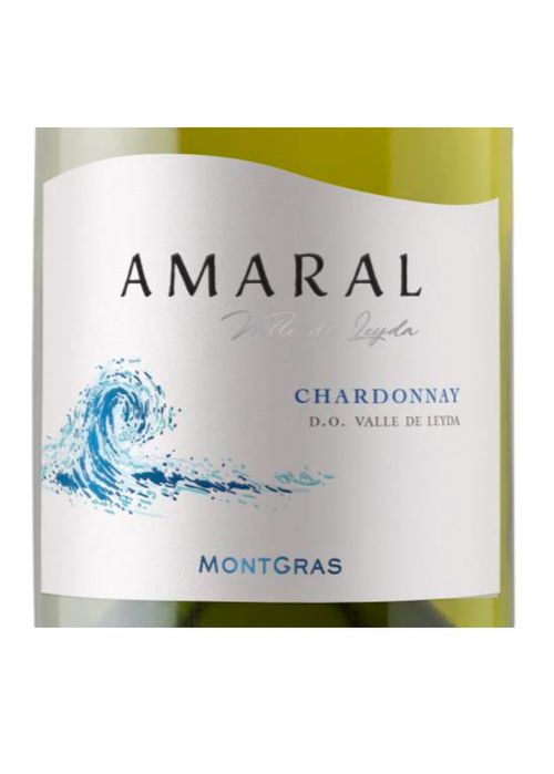 Vinho Montgras Amaral Chardonnay 2023 Branco Chile 750ml