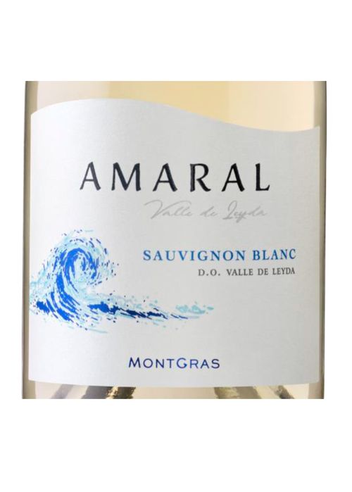 Vinho Montgras Amaral Sauvignon Blanc 2021 Branco Chile 750Ml
