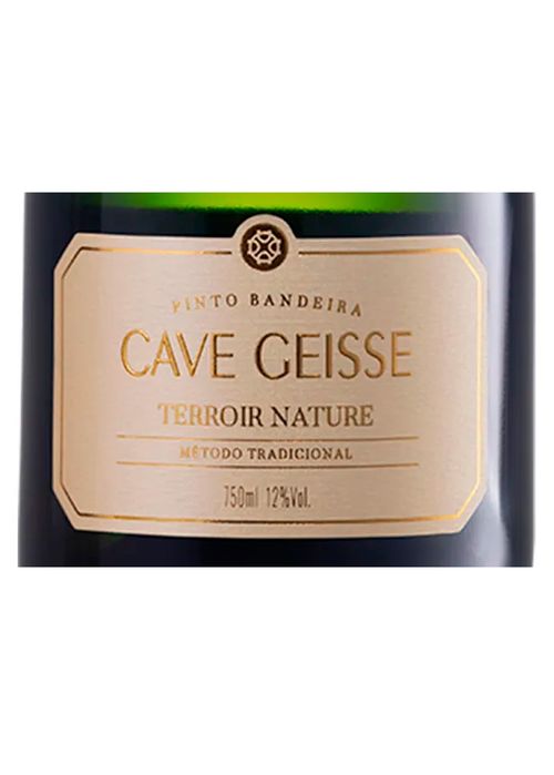 Espumante Cave Geisse Terroir Nature Brasil 750Ml