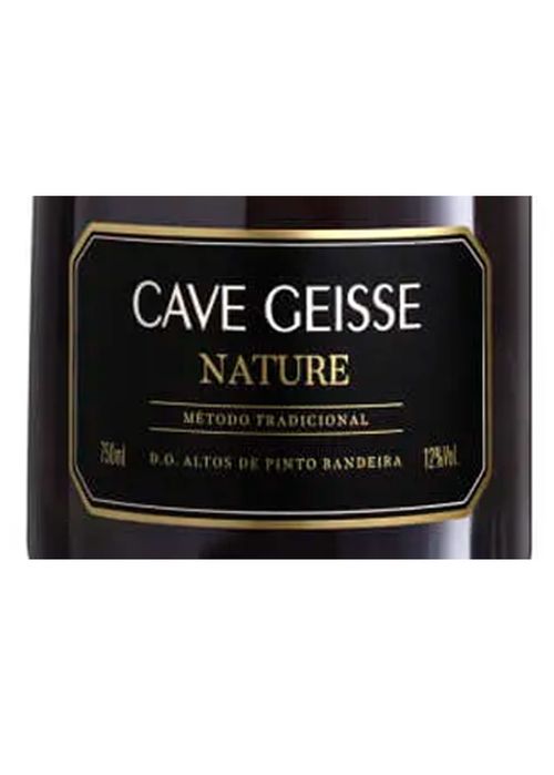 Espumante Cave Geisse Nature Brasil 750ml