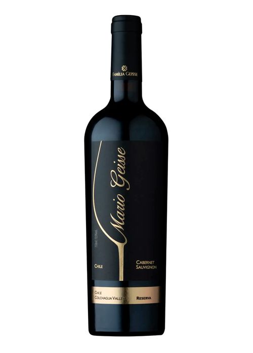 Vinho Mario Geisse Reserva Cabernet Sauvignon 2020 Tinto Chile 750ml