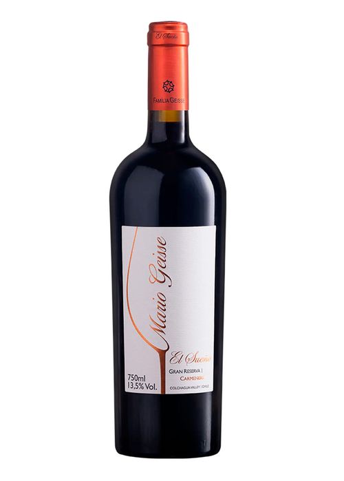 Vinho Mario Geisse Gran Reserva Carménère 2018 Tinto Chile 750ml