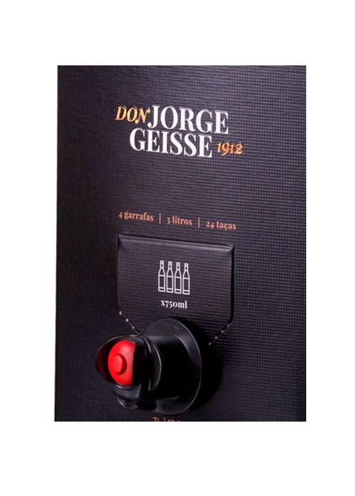Vinho Mario Geisse Don Jorge Blend Bag in Box 2018 Tinto Chile 3000ml