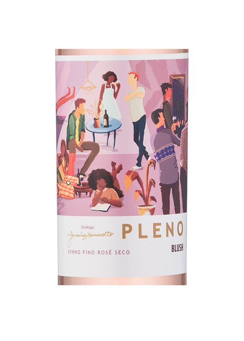 Vinho Marzarotto Pleno Blush 2024 Rosé Brasil 750ml
