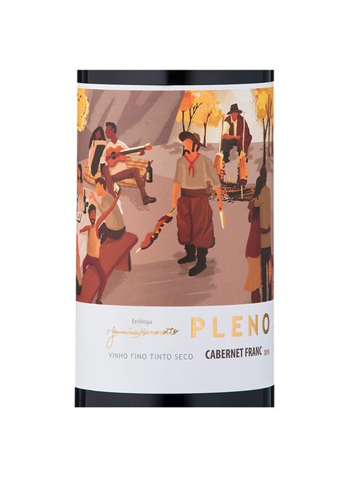 Vinho Marzarotto Pleno Cabernet Franc Tinto Brasil 750ml