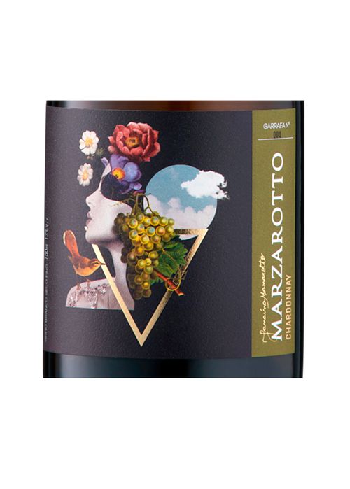 Vinho Marzarotto Gran Reserva Chardonnay 2020 Branco Brasil 750ml