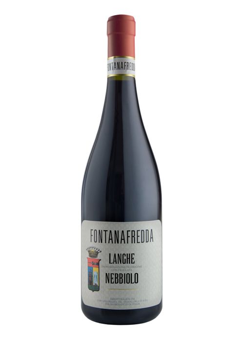 Vinho Nebbiolo Langhe DOC Fontanafredda 2018 Tinto Itália 750ml
