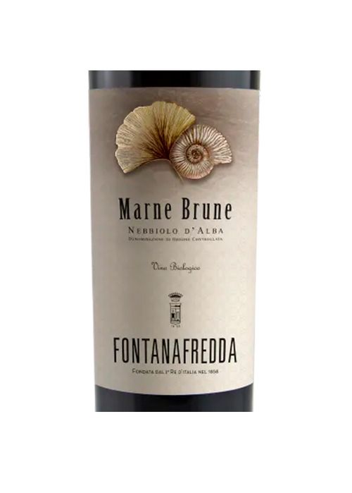Vinho Nebbiolo D'Alba Marne Brune Fontanafredda 2018 Tinto Itália 750ml