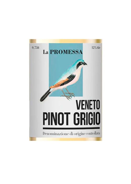 Vinho Pinot Grigio La Promessa DOC 2022 Branco Itália 750ml