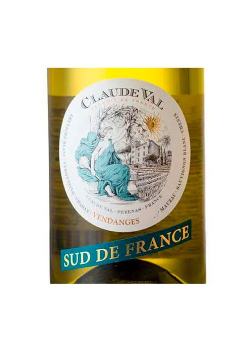 Vinho Claude Val 2020 Branco França 750ml