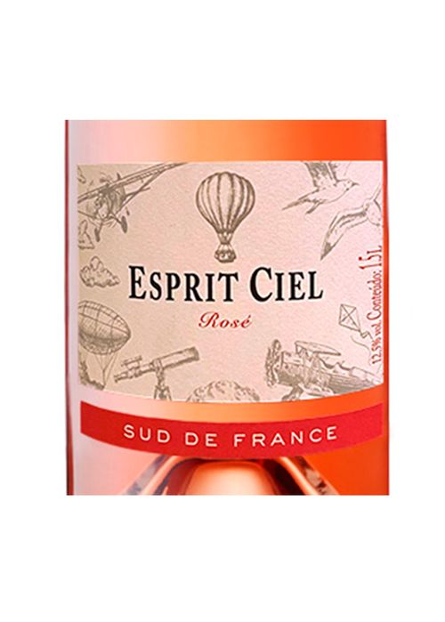 Vinho Esprit Ciel IGP 2020 Rosé Magnum França 1500ml
