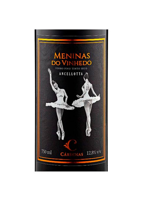 Vinho Cárdenas Meninas do Vinhedo Ancellotta 2021 Tinto Brasil 750ml