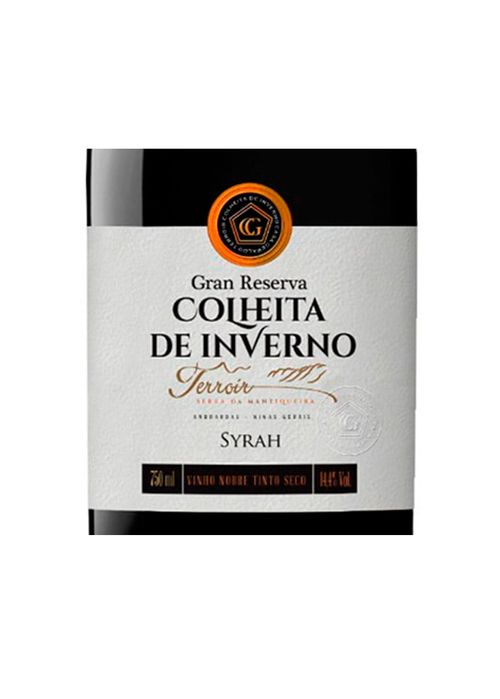 Vinho Casa Geraldo Gran Reserva Syrah Colheita de Inverno 2019 Tinto Brasil 750ml