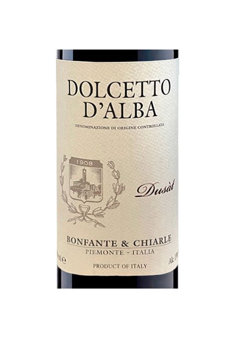 Vinho Dolcetto D'Alba Dusat DOC Bonfante & Chiarle 2022 Tinto Itália 750ml