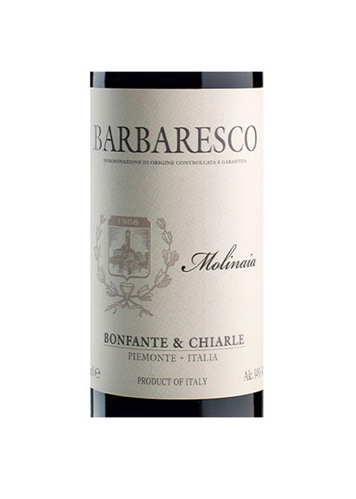 Vinho Barbaresco Molinaia DOCG Bonfante & Chiarle 2020 Tinto Itália 750ml