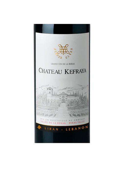 Vinho Chateau Kefraya 2016 Tinto Libano 750Ml