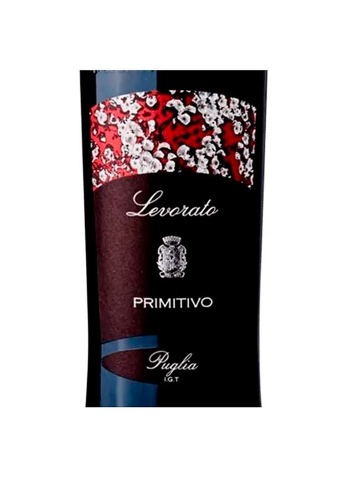 Vinho Primitivo Levorato I.G.T 2021 Tinto Itália 750ml