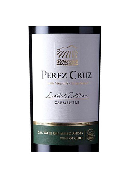Vinho Perez Cruz Limited Carménère 2021 Tinto Chile 750ML