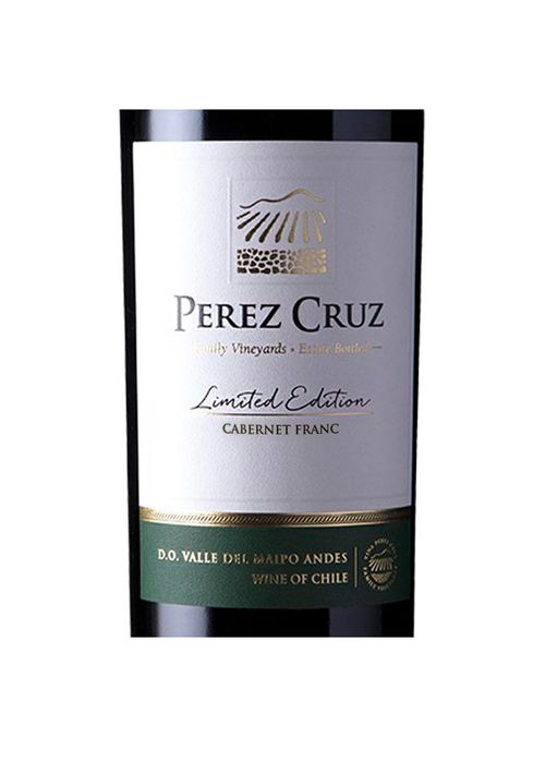 Vinho Perez Cruz Limited Cabernet Franc 2021 Tinto Chile 750ml