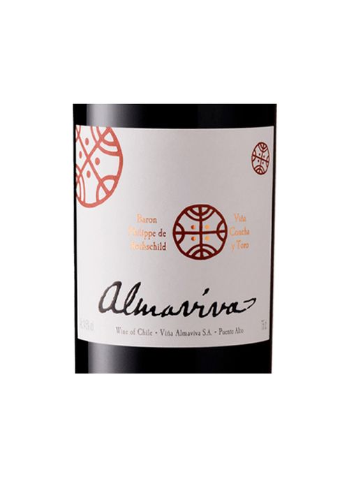 Vinho Almaviva 2016 Tinto Chile 750Ml