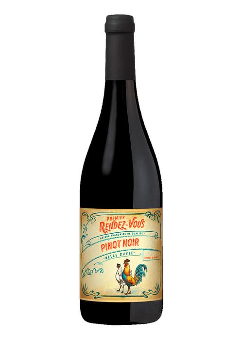 Vinho Premier Rendez Vous Pinot Noir 2021 Tinto França 750ml