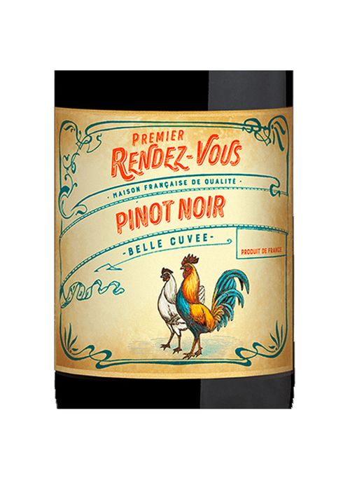 Vinho Premier Rendez Vous Pinot Noir 2021 Tinto França 750ml