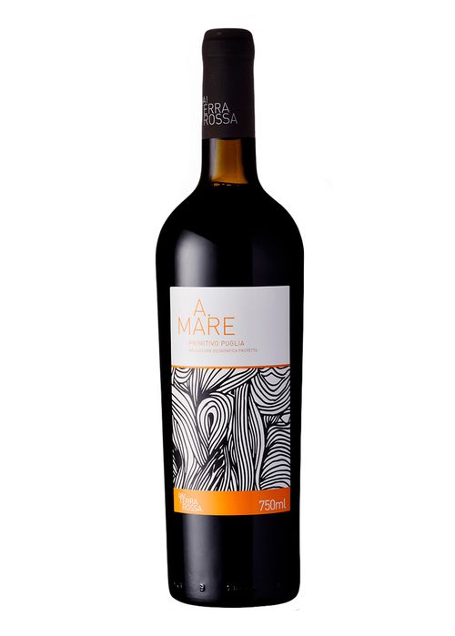 Vinho Primitivo Puglia IGP A. Mare 2021 Tinto Itália 750ml