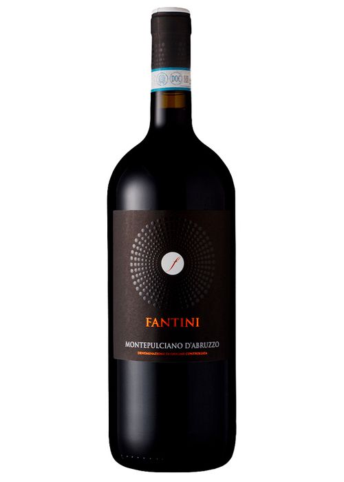 Vinho Montepulciano D'Abruzzo Fantini Farnese 2020 Tinto Magnum Itália 1500ml