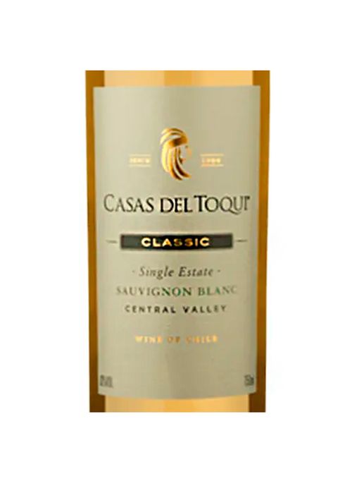 Vinho Casas Del Toqui Classic Sauvignon Blanc 2022 Branco Chile 750ml